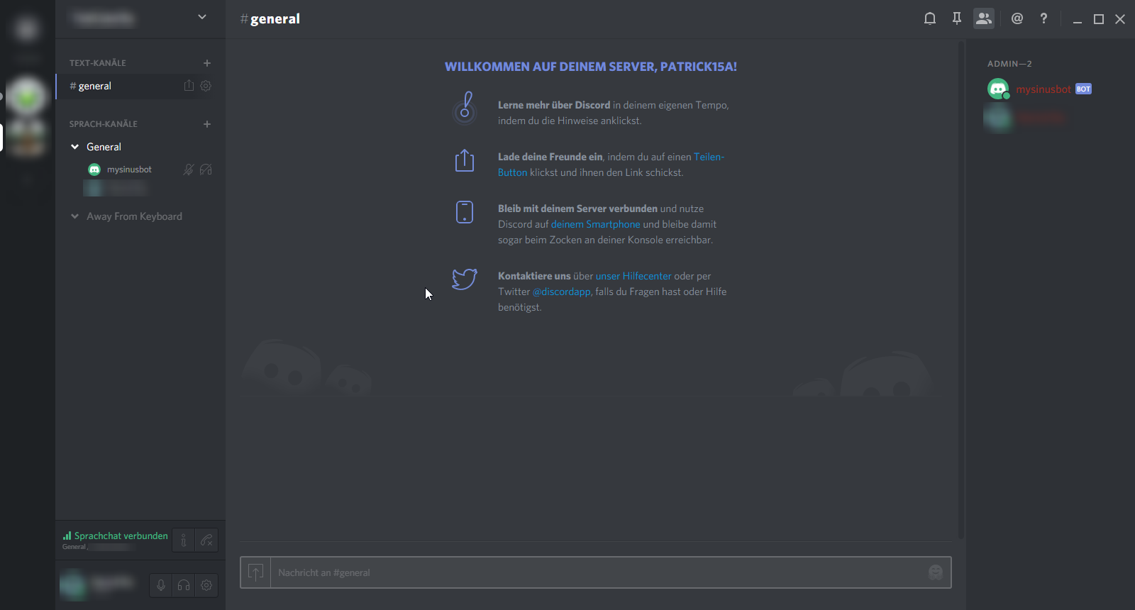 Discord - SinusBot Documentation